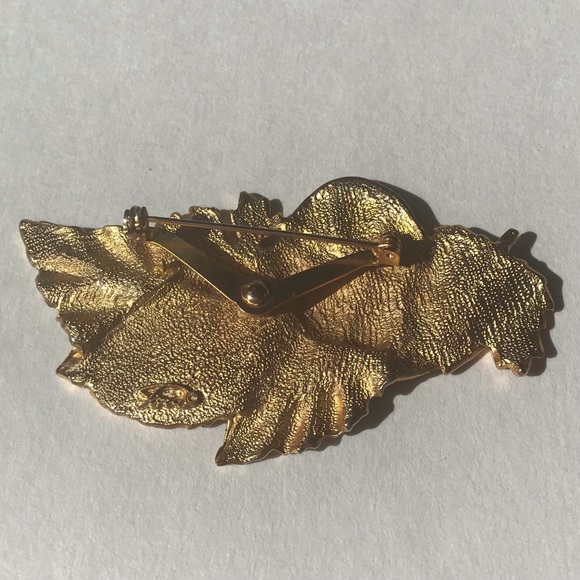 Vintage Tara Fall Leaves Brooch Pin - Picture 3 of 6